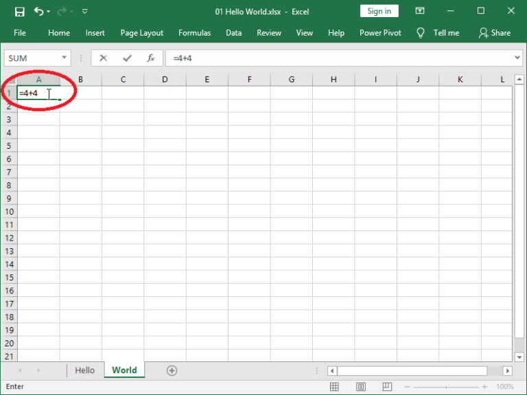 Spreadsheet basics – dailyEXCEL.net