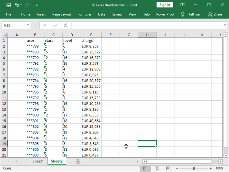 Numbers In Excel DailyEXCEL