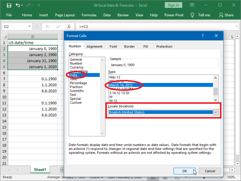 Date and Time in Excel – dailyEXCEL.net