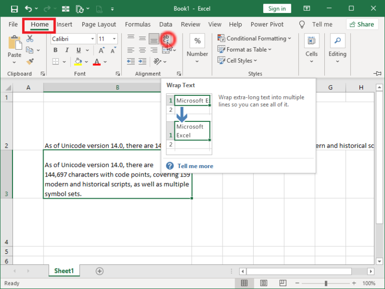 Line Breaks In Excel – DailyEXCEL.net