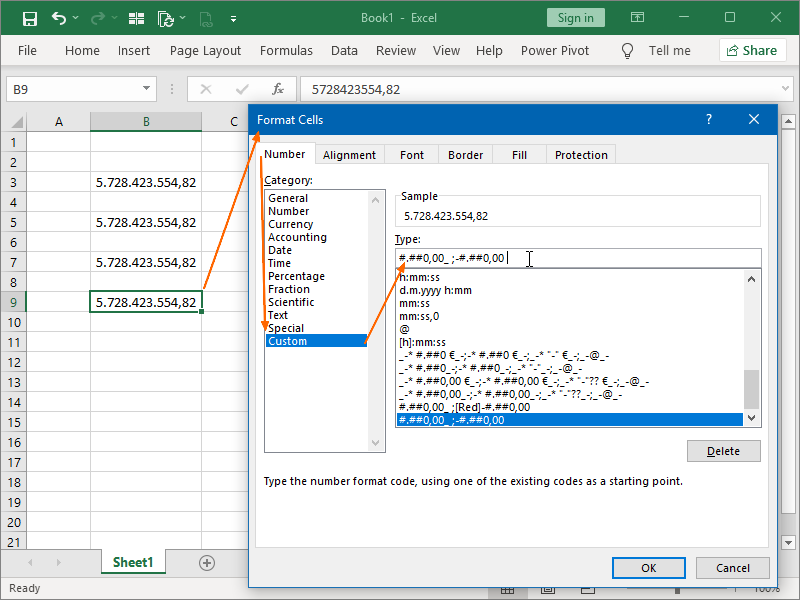 Format Numbers As Thousands Millions Or Billions In Excel 6842