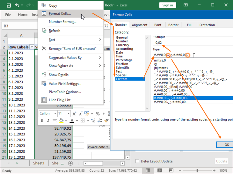 Format Numbers As Thousands, Millions, Or Billions In Excel ...