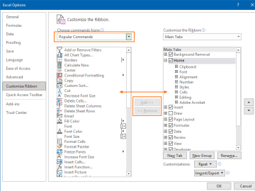 How to modify existing or create new Tabs in the Ribbon – dailyEXCEL.net
